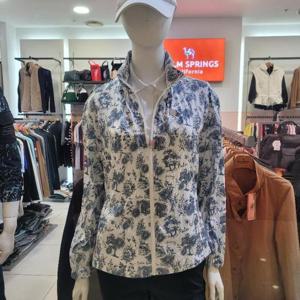 팜스프링스 M백화점 플라워봄점퍼 SWJL251603(BLUE)