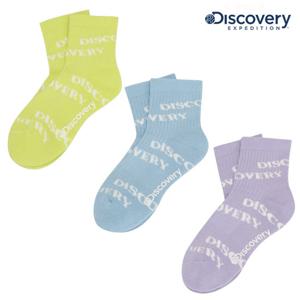 디스커버리키즈 DKSO2244N 키즈 올오버 로고 미드 삭스 양말