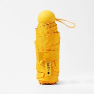 올시즌 우양산 양산 겸 5단 우산 옐로우 uv차단