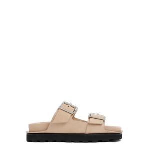 Jil Sander 더블 버클 오픈 토 샌들 J33WP0002P0503 251 TP934596910