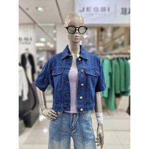 제시뉴욕 세이브존04 데님 숏 반팔 재킷 ADM5DJ6220DJ