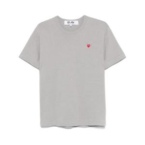 26 SS 꼼데가르송 logo appliqque cotton T shirt AXT314051 TP434762169