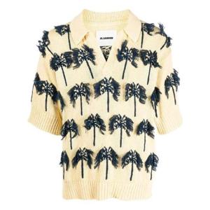 26 SS 질샌더 야자수 폴로 셔츠 J22GP0122J15376 TP438461888