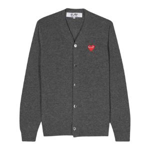 26 SS 꼼데가르송 하트 패치 울 가디건 AXN008051 TP432232873