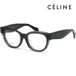 셀린느 안경테 CL50015F 020 라운드 투명 그레이 캣아이 패션 아시안핏 명품