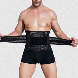 체형보정 기능성 찍찍이 복대 남성 통풍 메쉬 뱃살