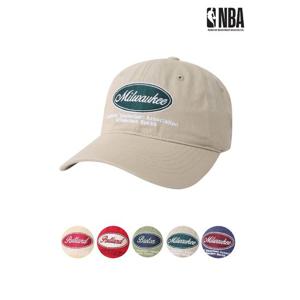 남녀공용 엔비에이 [MIL][BOS][Portland] 아플리케 워싱 소프트볼캡 N255AP282P