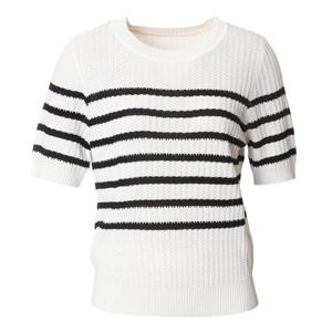 [지고트]라운드넥 스트라이프 반팔 니트JR4E1PO663