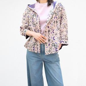 [비꼴리끄(여성)]린넨 후디 칠부 소매 셔츠자켓 B252PJ1020