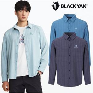 남성 여름 신축성 쿨링 셔츠 남성 경량 스트레치 긴팔 셔츠 1BYYSMU003 GD