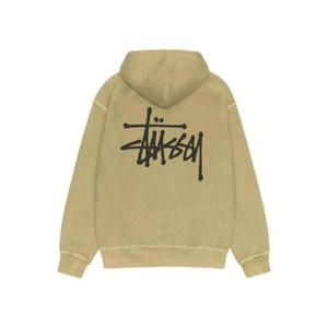 스투시 베이직 피그먼트 다이드 후드 엘름 1925001