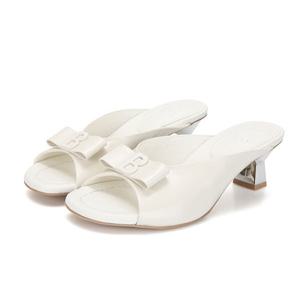 [바바라(슈즈)]바바라 리본장식 여성뮬 BBG403IV