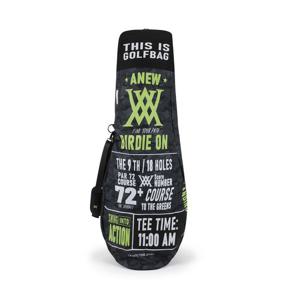 [어뉴골프] UNI LOGO GRAPHIC AIRCOVER_BK