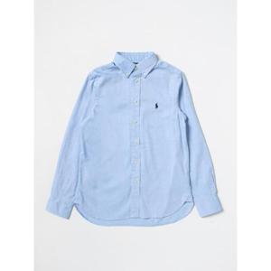 키즈 폴로 랄프로렌 셔츠 322819238 002 Gnawed Blue