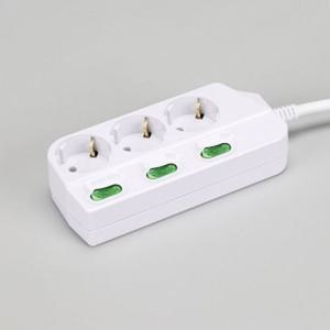 멀티코드 멀티탭 개별스위치 3구 3M 16A 전기용품