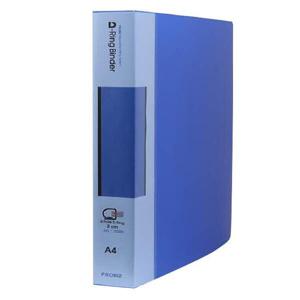 아트박스/오피스큐 PP2공 D링바인더 A4 3cm 청색 PROBIZ