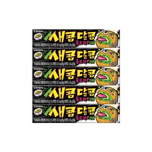 크라운 새콤달콤 울트라키위 29g x 5개 / 츄잉캔디