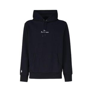 폴로 랄프 로렌 로고 자수 드로스트링 후드 티셔츠 710936586 002 TP934532772