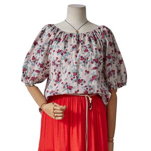 [포커스]오프숄더 꽃 블라우스_FM5F7BL0129