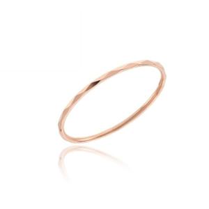 [로이드] 스퀘어 컷팅 실반지 데일리 14k 미스링 반지 LRS16074G