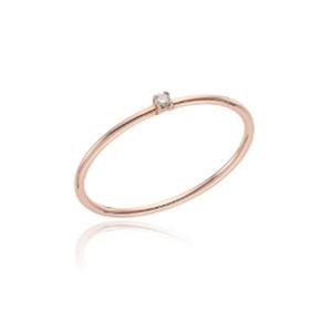 [로이드] 화이트스키니 14K 반지 LRF22160D