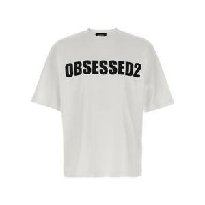 디스퀘어드2 반팔 티셔츠 S74GD1478D20033100 White Black