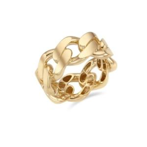 [로이드] 모던브리티쉬 볼륨체인 14k/18K 반지 LRS22028G