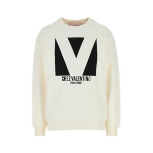 발렌티노 가라바니 후드 티셔츠 6B3MF24F960 A03 AVORIO