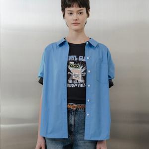 [쥬크]백 포인트 코튼 셔츠 (Z252MSC103)