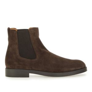 토즈 엘라스틱 사이드 패널 스웨이드 첼시 부츠 XXM75L00P20 RE