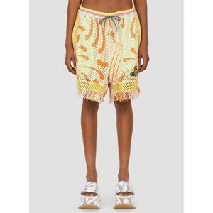 26 SS 비비안 웨스트우드 Boxing 메쉬 복싱 쇼츠 옐로우 3J01000B J0042 J306
