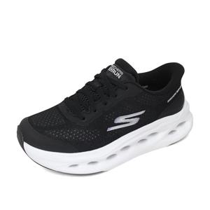스케쳐스 맥스쿠셔닝 글라이드스텝 런닝화 운동화 블랙 129403-BKW