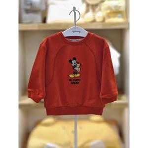 아가방 세이브존02 레드 미키 마우스 맨투맨티셔츠 03s521002