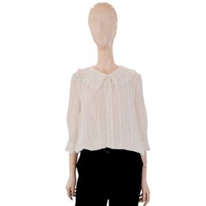 [숲]잔도트 프릴 핀턱 칠부소매 블라우스 SB8LS33