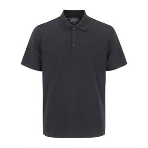 [파리게이츠] 남성 배색 탭 조직감 반팔 티셔츠 511E3TO102