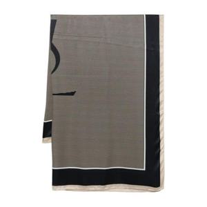 생로랑 머플러 스카프 822138 3Y039 4178 NAVY IVORY