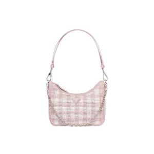 프라다 리에디션 크로쉐 미니백 앨러배스터 핑크 1BC204-2A2T-F0E18