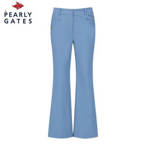 [파리게이츠] 파리게이츠 여성 솔리드 밴딩 세미 부츠컷 팬츠 521E3PT101_BL