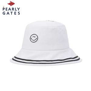 [파리게이츠] 파리게이츠 여성 스마일 배색 라인 오픈 버킷햇 521E3CP006_WH