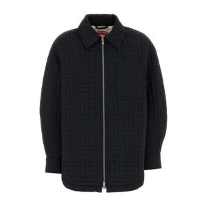 겐조 블랙 나일론 퀼티드 블루종 FF62BL2399NN 99