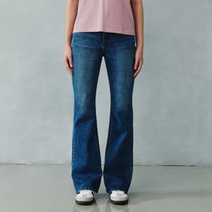 [플랙진]여성 라시다 M51 부츠컷 진청 데님 팬츠 (PJTH5LCM515)