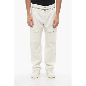 발망 데님 팬츠 AH0MI045DB690FA White