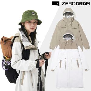 [제로그램]봄여름 롱기장 레인코트 바람막이 자켓 라이트 3L 코트 W  ZW1JKS24121