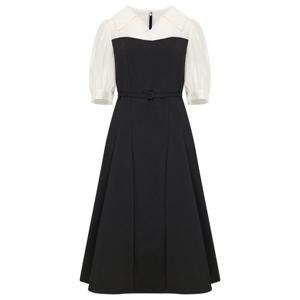 [린(의류)]와프레 배색 원피스(LGOPPG9900)