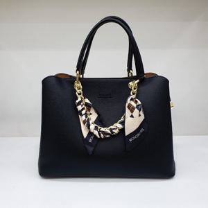 [몽크로스]스카프 장식 체인 토트백 BK WT68599_SH