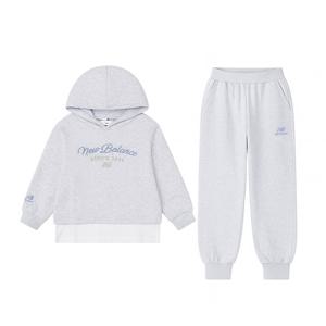 뉴발란스 NB 레이어드 셋업 키즈 트레이닝복세트 그레이 NK9YD4805G-AC