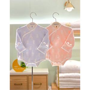 압소바 HK(쌍둥이선물)핑블베 모달 배냇슈트(25FW신상품) (2A2C10113)