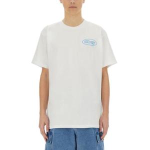 오베이 반팔 티셔츠 165264053 WHITE