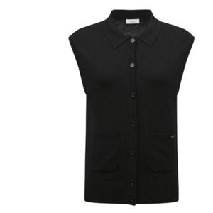 [링스골프]여성 오버핏 풀오픈 가디건 L21E1SV152-BK_HDD