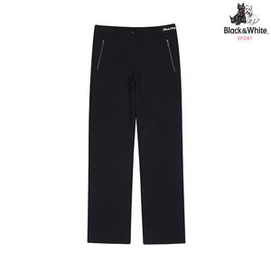 [블랙앤화이트]여성 오비 변형 부츠컷 10부 팬츠 5034LXWN_BLACK